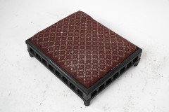 Small Aesthetic Movement Ebonised Foot Stool c.1880 - Thumbnail 3