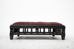 Small Aesthetic Movement Ebonised Foot Stool c.1880 - Thumbnail 5