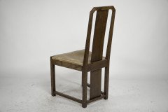 M. H. Baillie Scott. A Period Arts & Crafts Oak Side Chair with Canted Corners - Thumbnail 14