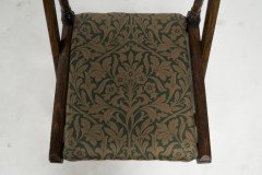 Bruce Talbert for Gillow & Co., Gothic Revival Scissor-Style Side Chair - Thumbnail 9