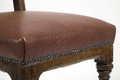 Charles Bevan Attributed, a Gothic Revival Side Chair with Scroll Carvings - Thumbnail 13
