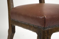 Charles Bevan Attributed, a Gothic Revival Side Chair with Scroll Carvings - Thumbnail 14