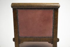 Charles Bevan, attributed. A Gothic Revival Side Chair with Scroll Carvings - Thumbnail 20