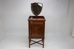 Morris & Co., A Fine Quality Arts & Crafts Walnut Wash or Shaving Stand - Thumbnail 2