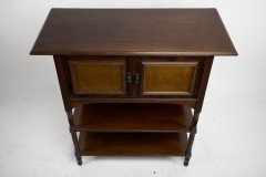 E. W. Godwin Attributed. Made by Collinson & Lock. Aesthetic Movement Mahogany Side Cabinet - Thumbnail 3