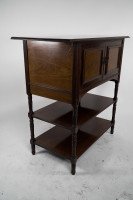 E. W. Godwin Attributed. Made by Collinson & Lock. Aesthetic Movement Mahogany Side Cabinet - Thumbnail 5