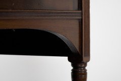 E. W. Godwin Attributed. Made by Collinson & Lock. An Aesthetic Movement Mahogany Side Cabinet - Thumbnail 11