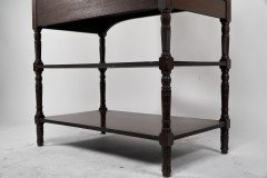 E. W. Godwin Attributed. Made by Collinson & Lock. An Aesthetic Movement Mahogany Side Cabinet - Thumbnail 13