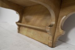 Collinson & Lock. An Aesthetic Movement Satin Walnut Breakfront Wall Cupboard - Thumbnail 17
