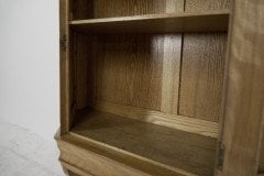 Collinson & Lock. An Aesthetic Movement Satin Walnut Breakfront Wall Cupboard - Thumbnail 12