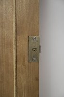 Collinson & Lock. An Aesthetic Movement Satin Walnut Breakfront Wall Cupboard - Thumbnail 9
