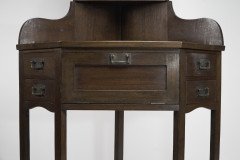 Liberty & Co., Rare & Unusual Arts & Crafts Oak Corner Dressing Table - Thumbnail 9