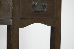 Liberty & Co., A Rare & Unusual Arts & Crafts Oak Corner Dressing Table - Thumbnail 15