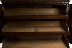 Morris & Co., a Superior Quality Aesthetic Movement Walnut Tallboy - Thumbnail 5