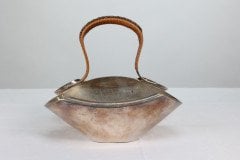 Dr. Christopher Dresser Silver Plated Double-Well Preserve Dish by Roberts & Belk - Thumbnail 6