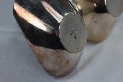 Dr. Christopher Dresser Silver Plated Double-Well Preserve Dish by Roberts & Belk - Thumbnail 10