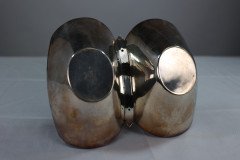 Dr. Christopher Dresser Silver Plated Double-Well Preserve Dish by Roberts & Belk - Thumbnail 12