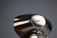 Dr. Christopher Dresser Silver Plated Double-Well Preserve Dish by Roberts & Belk - Thumbnail 13