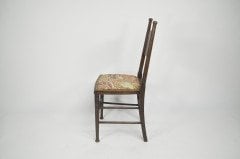 William Birch. An Arts & Crafts Oak Upholstered Chair - Thumbnail 5