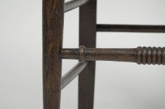 William Birch. An Arts & Crafts Oak Upholstered Chair - Thumbnail 11