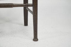 William Birch. An Arts & Crafts Oak Upholstered Chair - Thumbnail 15