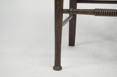 William Birch. An Arts & Crafts Oak Upholstered Chair - Thumbnail 14