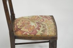 William Birch. Arts & Crafts Oak Upholstered Chair - Thumbnail 8