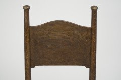William Birch. An Arts & Crafts Oak Upholstered Chair - Thumbnail 18