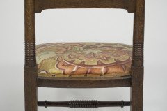 William Birch. Arts & Crafts Oak Upholstered Chair - Thumbnail 19