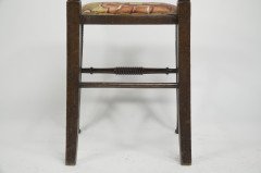 William Birch. An Arts & Crafts Oak Upholstered Chair - Thumbnail 20