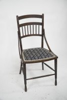 R. W. Edis, probably Made by Jackson & Graham. A Fine Pair of Aesthetic Movement Walnut Side Chairs - Thumbnail 4