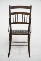 R. W. Edis, probably Made by Jackson & Graham. A Fine Pair of Aesthetic Movement Walnut Side Chairs - Thumbnail 20