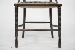 R. W. Edis, Probably Made by Jackson & Graham. A Fine Pair of Aesthetic Movement Walnut Side Chairs - Thumbnail 12