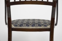 R. W. Edis, probably Made by Jackson & Graham. A Fine Pair of Aesthetic Movement Walnut Side Chairs - Thumbnail 17