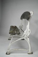 Hector Guimard, Garden Bench, Rare Example Retaining Its Original Wooden Seat - Thumbnail 4
