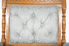 Bruce Talbert Attributed, Stamped Gillows, Aesthetic Movement Oak Armchair - Thumbnail 10