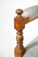 Bruce Talbert, attributed. For Gillows (stamped). An Aesthetic Movement Oak Armchair - Thumbnail 14