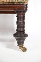 Collinson & Lock. Rare Aesthetic Movement Rosewood Side Chair with Finely Carved & Turned Details - Thumbnail 14