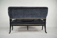 H. W. Batley, attributed. An Anglo-Japanese Settee with Japanese Fretwork Below the Backrest & to the Arms - Thumbnail 20