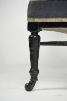 H. W. Batley, attributed. An Anglo-Japanese Settee with Japanese Fretwork Below the Backrest & to the Arms - Thumbnail 15