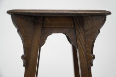 Liberty & Co. Attributed, Arts & Crafts Oak Plant Stand - Thumbnail 7