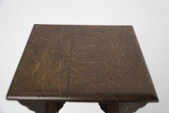 Liberty & Co. Attributed, Arts & Crafts Oak Plant Stand - Thumbnail 8