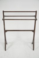 Aesthetic Movement Oak Towel Rail - Thumbnail 4