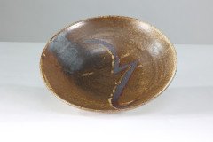 Bernard Leach, attributed. St Ives Pottery. A Japanese Inspired Reduced Stoneware Bowl - Thumbnail 3