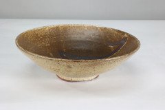 Bernard Leach, attributed. St Ives Pottery. A Japanese Inspired Reduced Stoneware Bowl - Thumbnail 4
