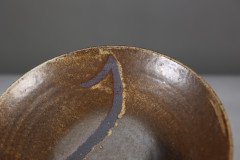 Bernard Leach Attributed, St Ives Pottery. A Japanese Inspired Reduced Stoneware Bowl - Thumbnail 9