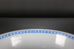 Brownfield & Sons Olympus Pattern, Dr. C Dresser Style. A Large Aesthetic Movement White Bowl - Thumbnail 9