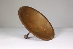 Gordon Russell Lygon Works an Arts & Crafts Cotswold School Patinated Brass Bowl - Thumbnail 7