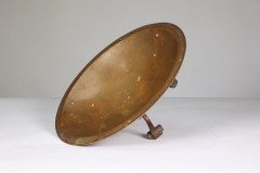 Gordon Russell Lygon Works an Arts & Crafts Cotswold School Patinated Brass Bowl - Thumbnail 8