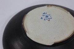 Gouda Holland, Pottery Bowl, with Colourful Flowers, Marked in Blue to the Base - Thumbnail 13